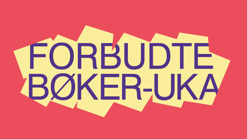 Logo for Forbudte bøker-uka 